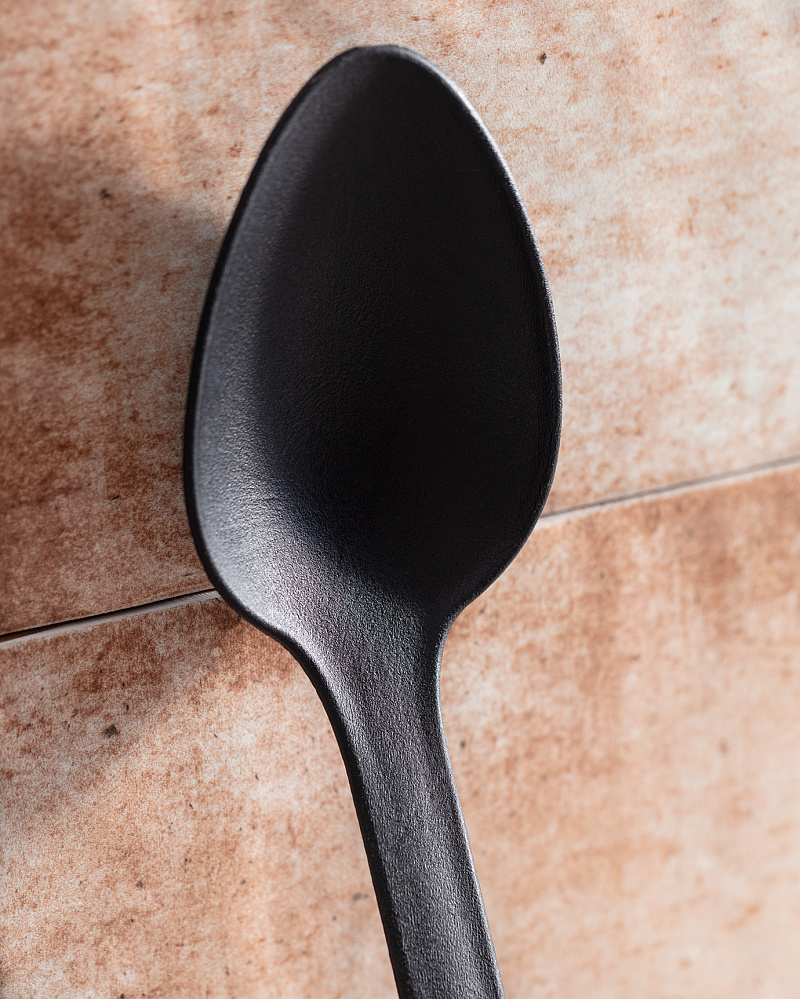 Ложка для готовки Seillans 6x34x2,5 см. - черная / коричневая