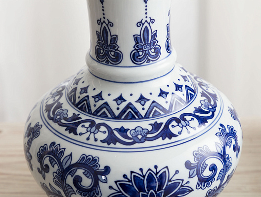 Ваза Marsilya Blanc 20x20x30 см