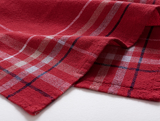 Комплект кухонных полотенец Brigitte из 2 шт., 40x60 см. - красный