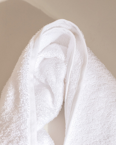 Банное полотенце Marie 30x110 см. - белое