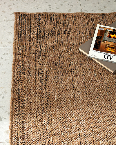 Ковер Melanee 80x150 см. - бежевый / черный