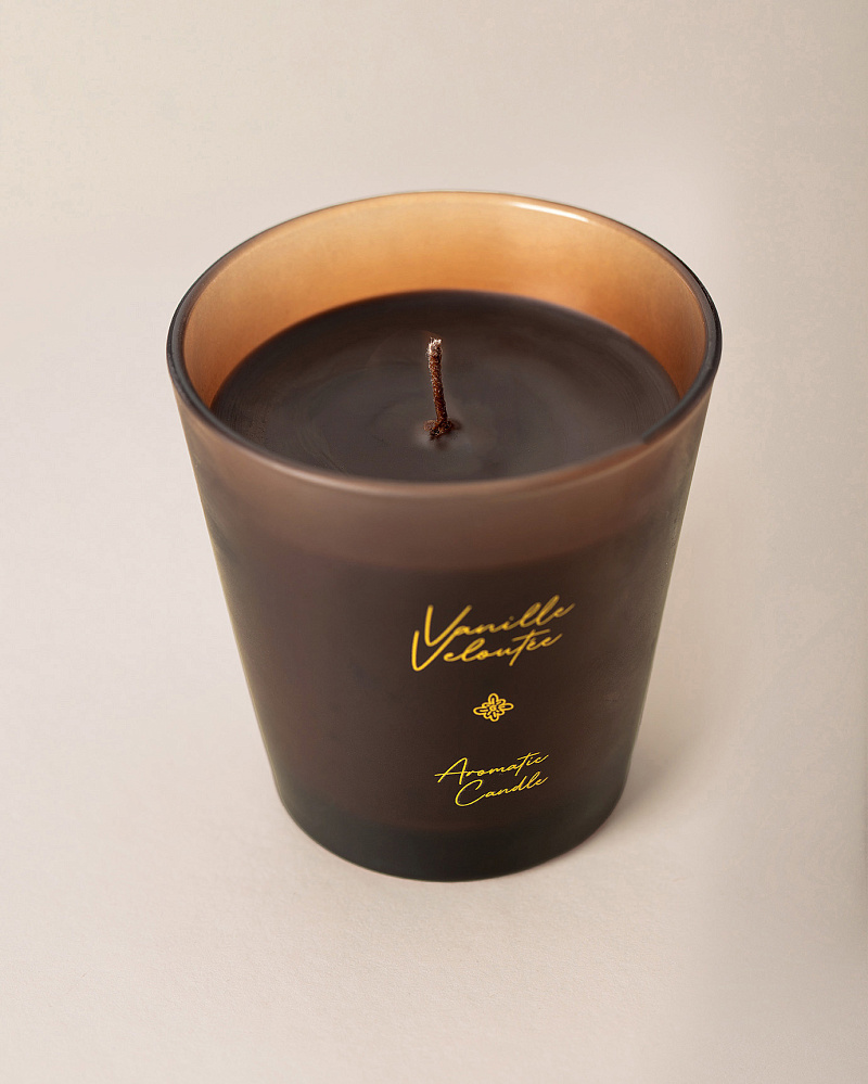 Свеча ароматическая Répertoire 160 г, бархатистая ваниль