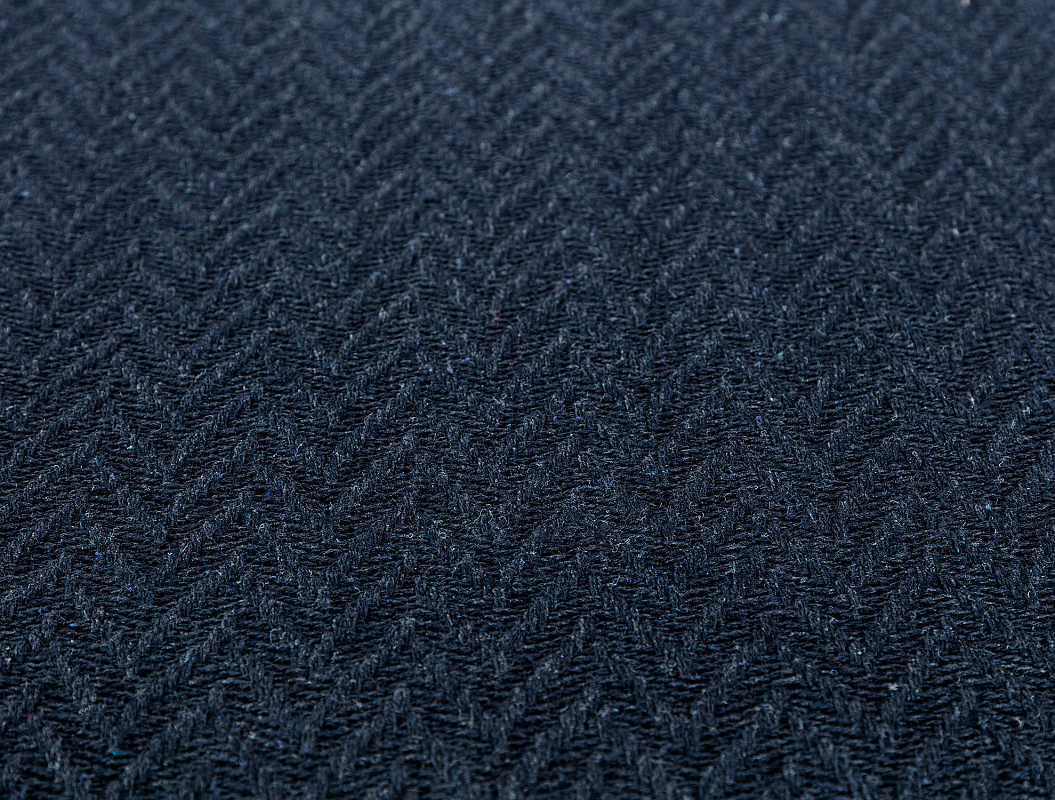 Покрывало двуспальное Stephane 220x240 см. - темно-синее