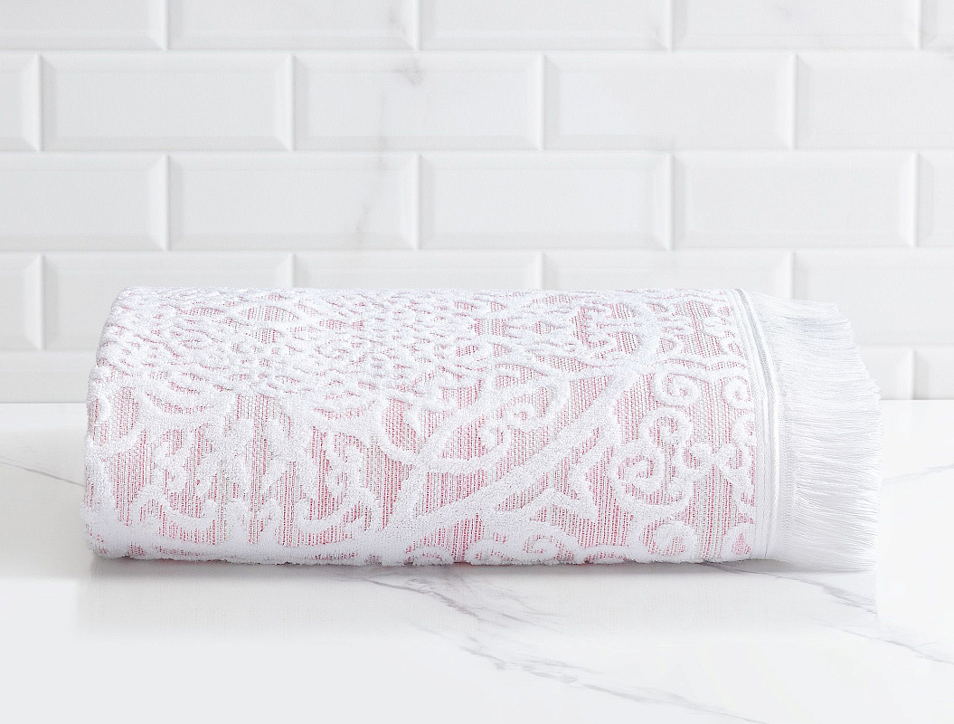 Банное полотенце Michel 70x140см - пудровое