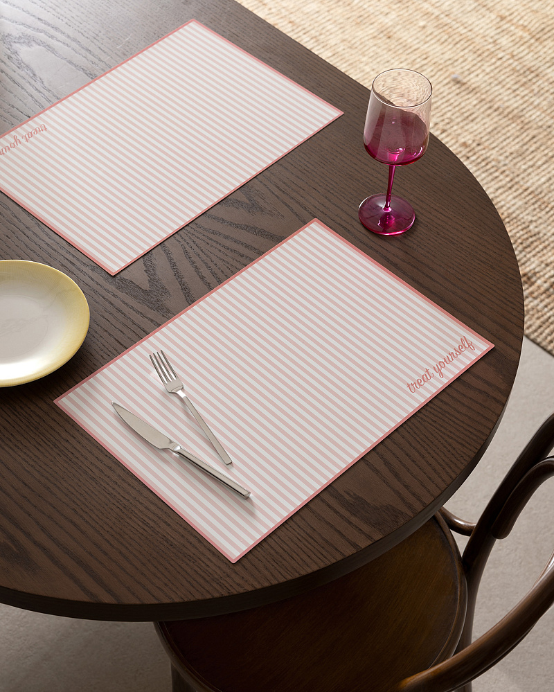 Набор сервировочных салфеток Vagony из 4 штук, 42x29 см, пластик