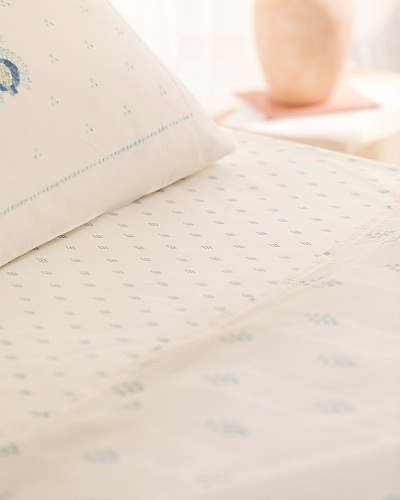 Комплект постельного белья полутораспальный Lemien с покрывалом 160x240 см, хлопок