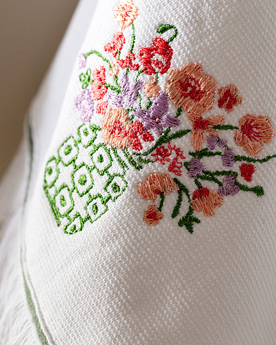 Комплект кухонных полотенец Fleur из 2 штук, 40x60 см. - хлопок