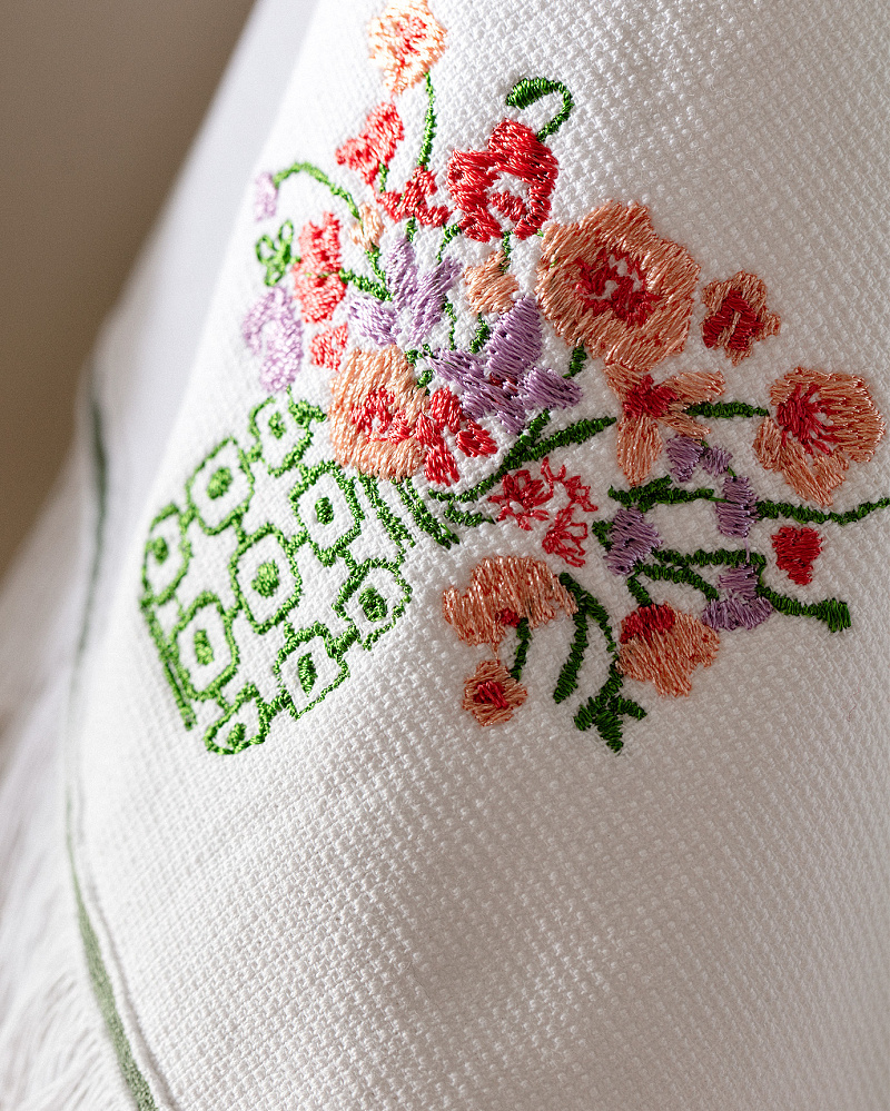 Комплект кухонных полотенец Fleur из 2 штук, 40x60 см. - хлопок